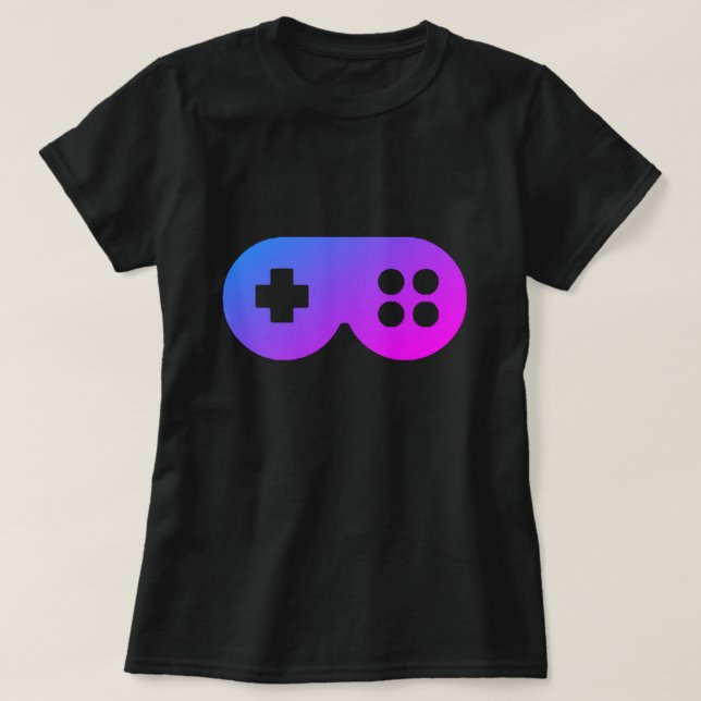 Gamer-Mädchen-T - Shirt (Design vorne)