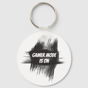 Gamer-Mode-Button-Schlüsselanhänger Schlüsselanhänger