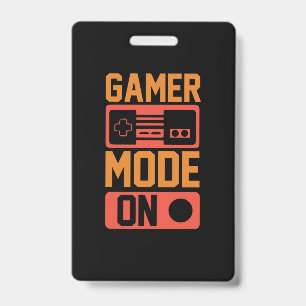 Gamer-Modus eingeschaltet Ausweis