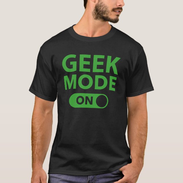 Gamer-Modus eingeschaltet T-Shirt (Vorderseite)