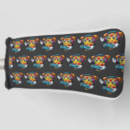 Gamer Pizza Video Gaming Food Head Cover Golf Headcover