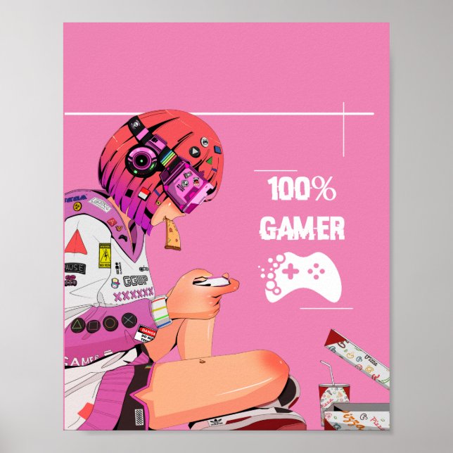 Gamer Poster (Vorne)