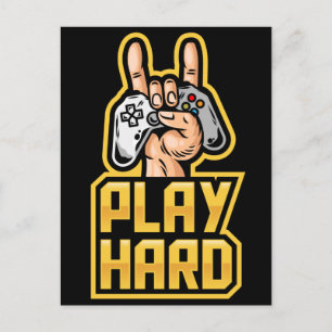Gamer Postkarte