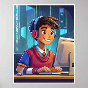 Gamer - Print Poster