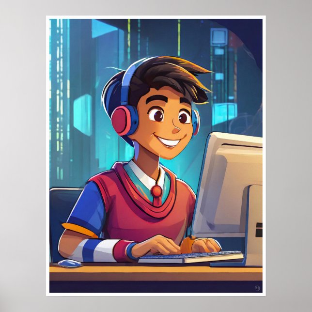 Gamer - Print Poster (Vorne)