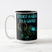 Gamer Retro Neon Black