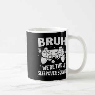 Gamer-Schlafparty für Jungen Lustige Bruh-Schlafpa Kaffeetasse
