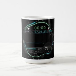 Gamer-Setup-Ästhetik Digitaler Becher Kaffeetasse