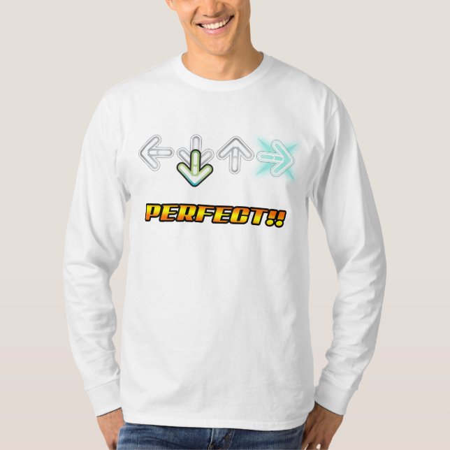 Gamer Shirt - Perfekte Tanzbewegungen (Vorderseite)
