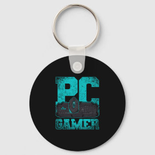 Gamer Sport Computerspiele Spieler Geschenk Pc Gam Schlüsselanhänger