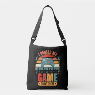 Gamer Stimmung Retrodesign Crossbody Bags Tragetaschen Mit Langen Trägern