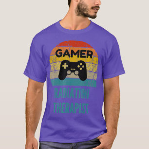 Gamer Strahlentherapeut Vintage 60er 70er Gaming T-Shirt