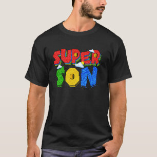 Gamer Super Sohn Superheld Familie Matching Game G T-Shirt