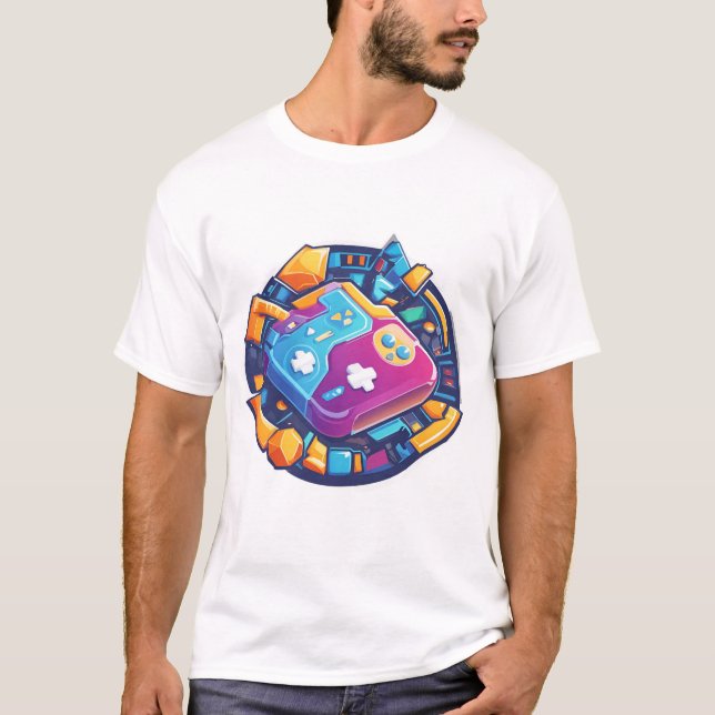 Gamer T-Shirt (Vorderseite)