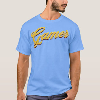 Gamer Typografie T-Shirt