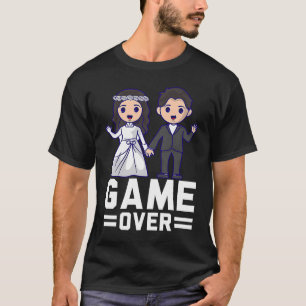 Gamer über Trauzeuge und Braut Spaß Männer Frauen T-Shirt