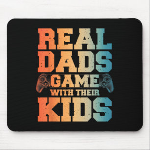 Gamer Vater Art für Gaming Vater Daddy Men Game Lo Mousepad