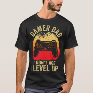 Gamer Vater I Donge Age I Level Up T-Shirt