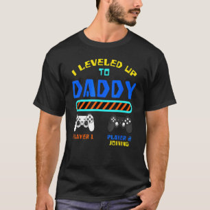 Gamer Vater Player Game Console ich bis zum Add-on T-Shirt