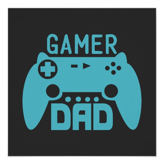 GAMER VATER POSTER (Vorderseite)