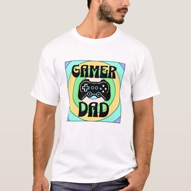 Gamer Vater T-Shirt (Vorderseite)