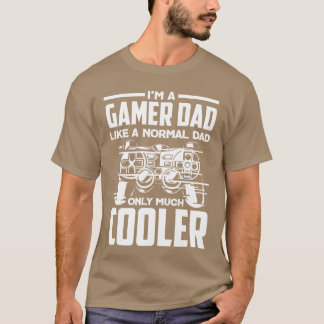 Gamer-Vater wie ein normaler Vater, nur viel coole T-Shirt