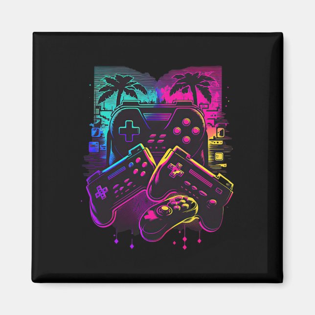 Gamer Video Game Controller 16 Magnet (Vorne)