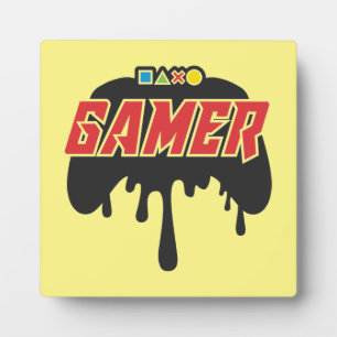 Gamer, Video Game Controller - Gaming Spaß Joke P Fotoplatte