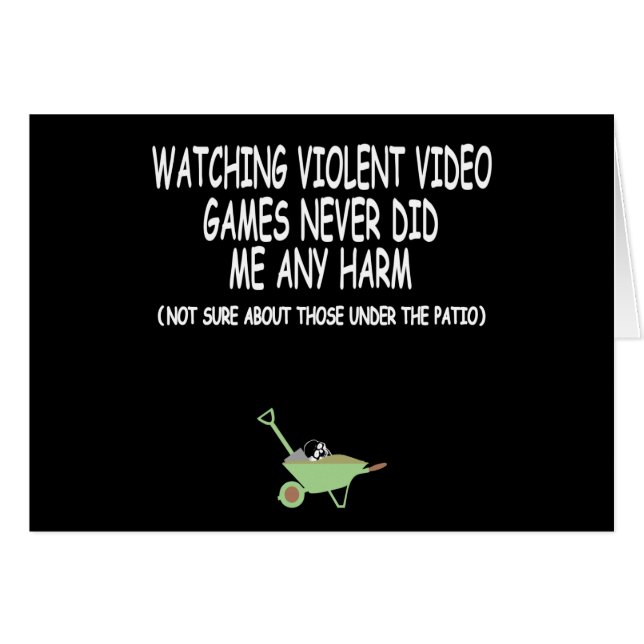 Gamer visuel violent (Devant horizontal)