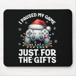 Gamer Weihnachten Gaming Xmas Videospiele Jungen C Mousepad