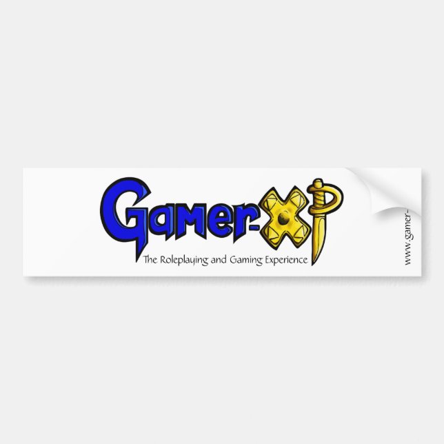 Gamer-XP Autoaufkleber (Vorne)