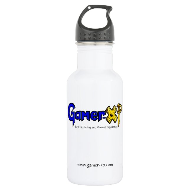 Gamer-XP Trinkflasche (Vorderseite)