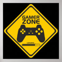 Gamer Zone - Poster