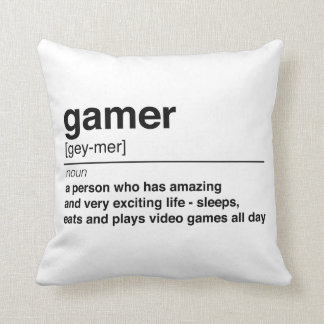 Gamerdefinition Kissen