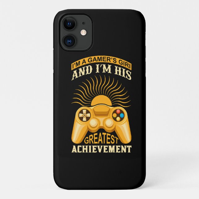 Gamerin Case-Mate iPhone Hülle (Rückseite)