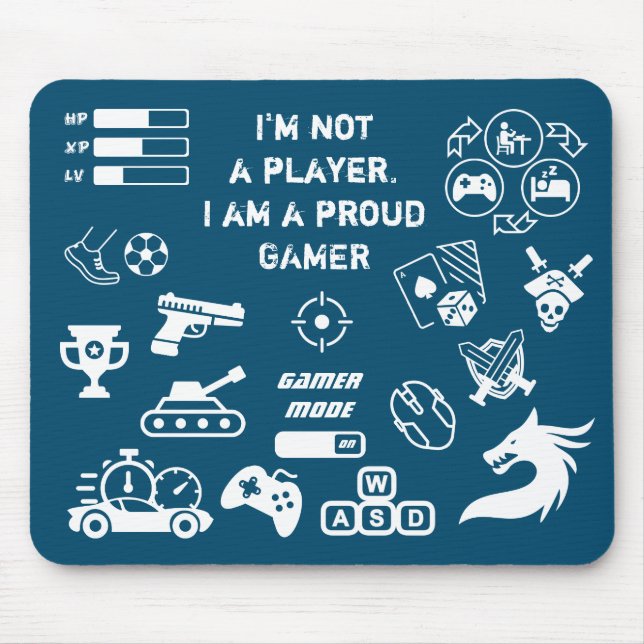 Gamermousepad Mousepad (Vorne)