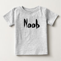 Gamer's Baby Strampler - Noob in Black