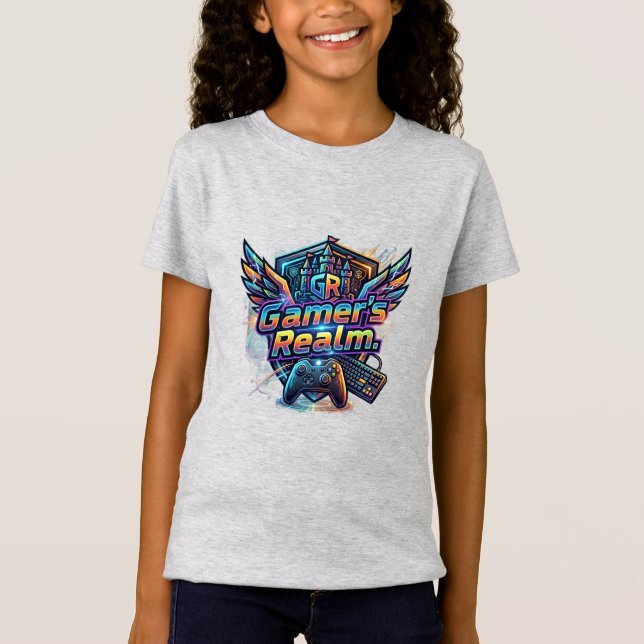 Gamer's Realm T-Shirt (Vorderseite)