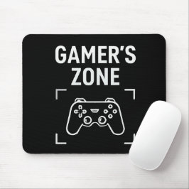 GAMER'S ZONE Minimalistisches Gaming-Mauspad Mousepad