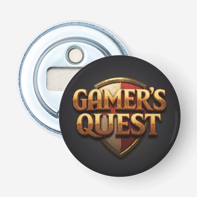 Gamersuche Flaschenöffner (Vorderseite)
