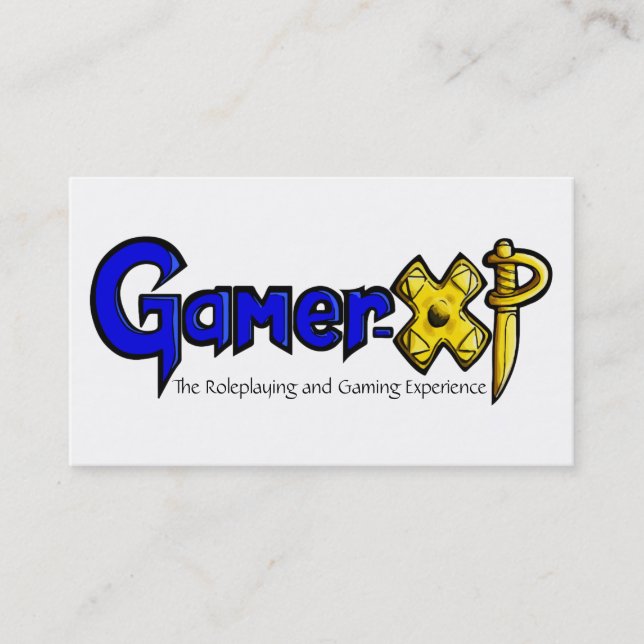 GamerXP Promo-Karte Visitenkarte (Vorderseite)