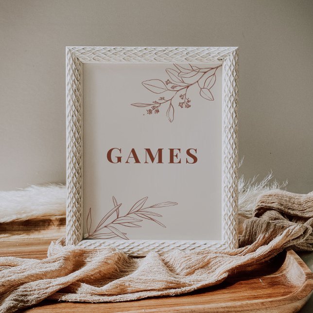 Games Wedding Sign Poster (Von Creator hochgeladen)