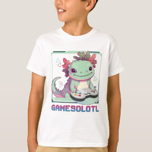 Gamesolotl Axolotl Gaming T-Shirt