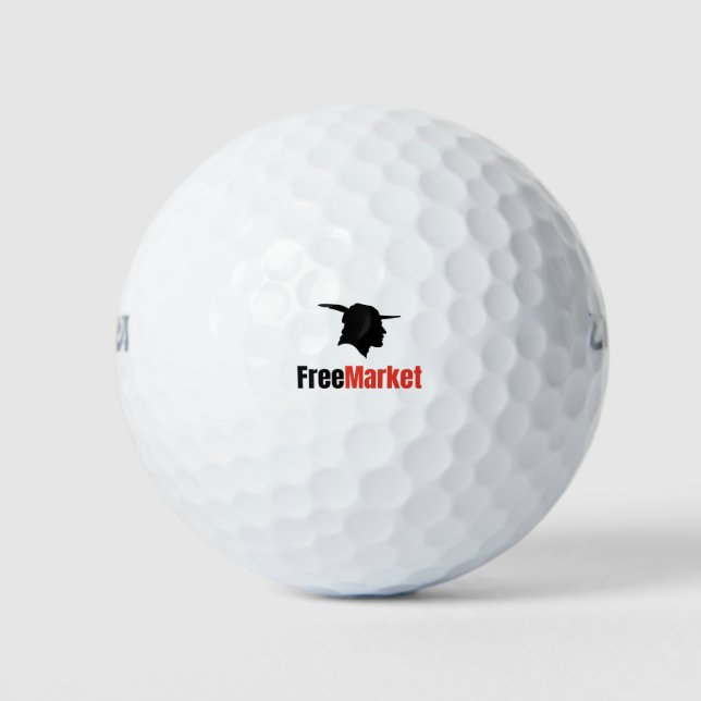GameStopp Freier Markt Robin Hood Golfball (Vorderseite)