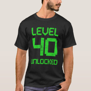 Gaming 40. Geburtstag Retro 40 Jahre alt Frauen &  T-Shirt