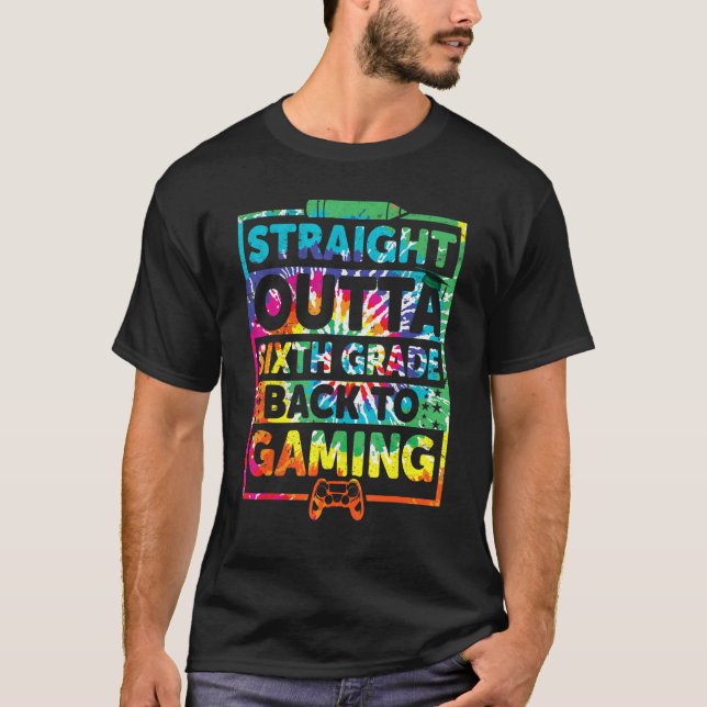 Gaming 6. Klasse T-Shirt (Vorderseite)