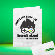 Gaming Bester Vater im Grußspiel