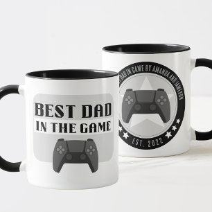 Gaming Bester Vater in der personalisierten Game-M Tasse