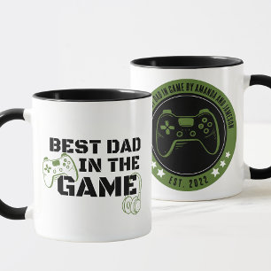 Gaming Bester Vater in der personalisierten Game-M Tasse