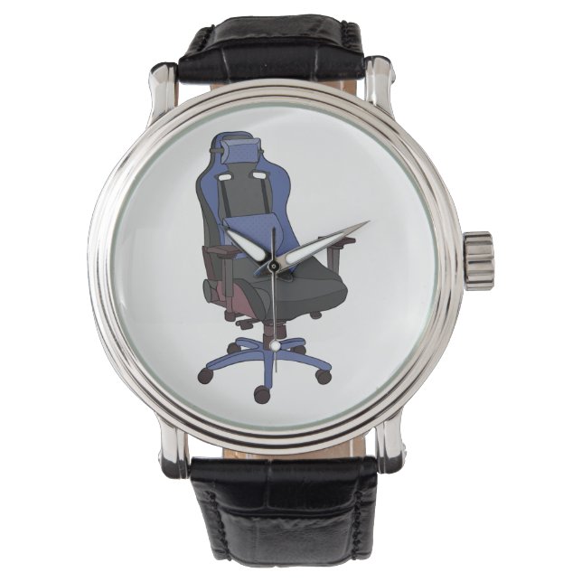 Gaming-Chair Armbanduhr (Vorderseite)